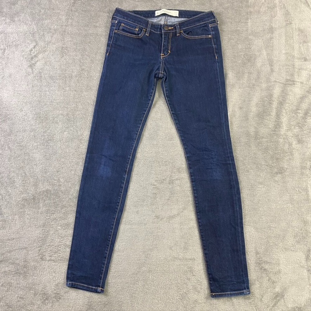 Abercrombie & Fitch Navy Skinny Jeans